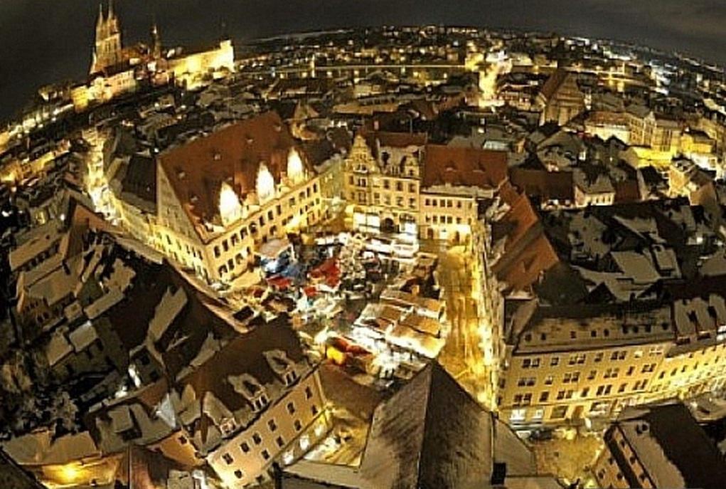 Míšeň a zámek Moritzburg - adventní